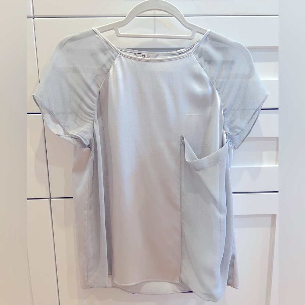 7 for All Mankind Silk Blouse XS